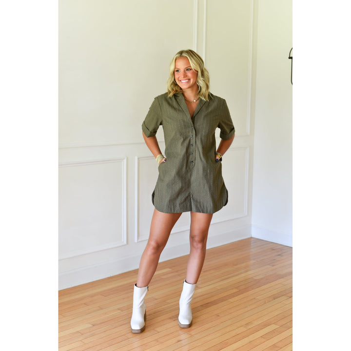 olive romper