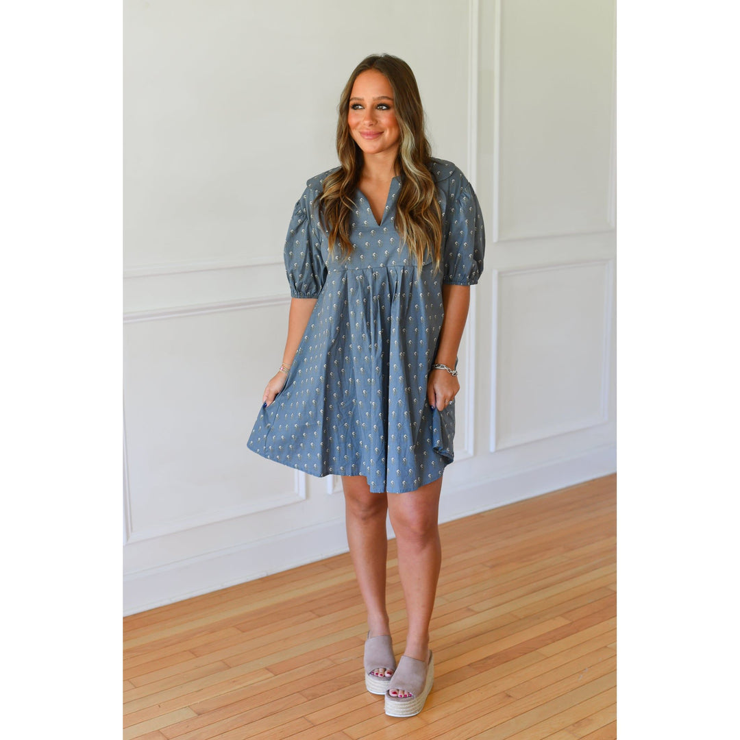 denim dress