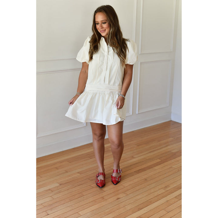 Willa Bubble Sleeve Dress