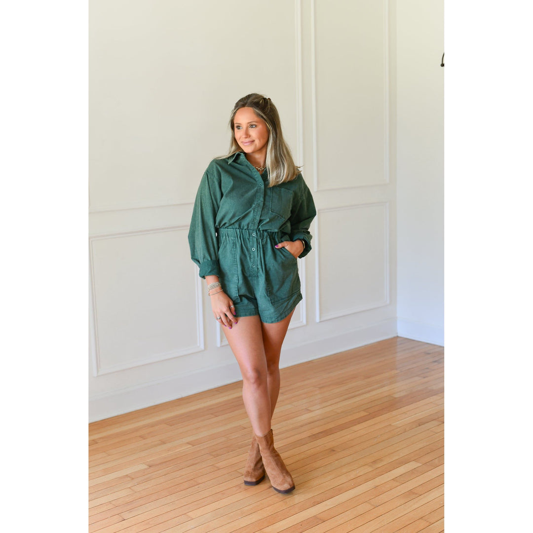 long sleeve romper