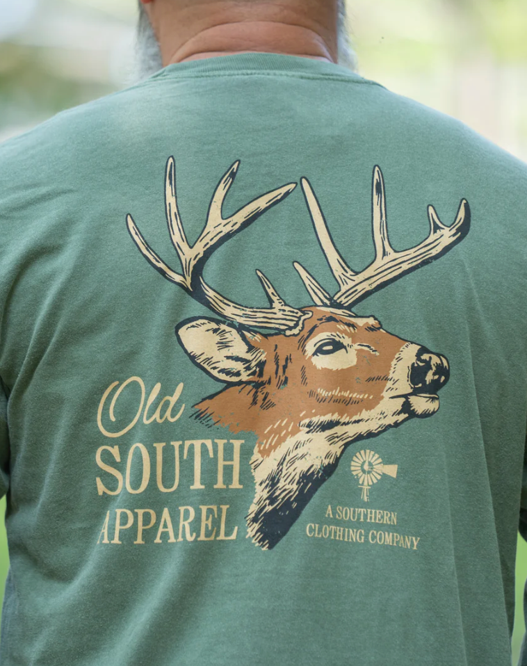 Old South Bucko SS Tee - Green