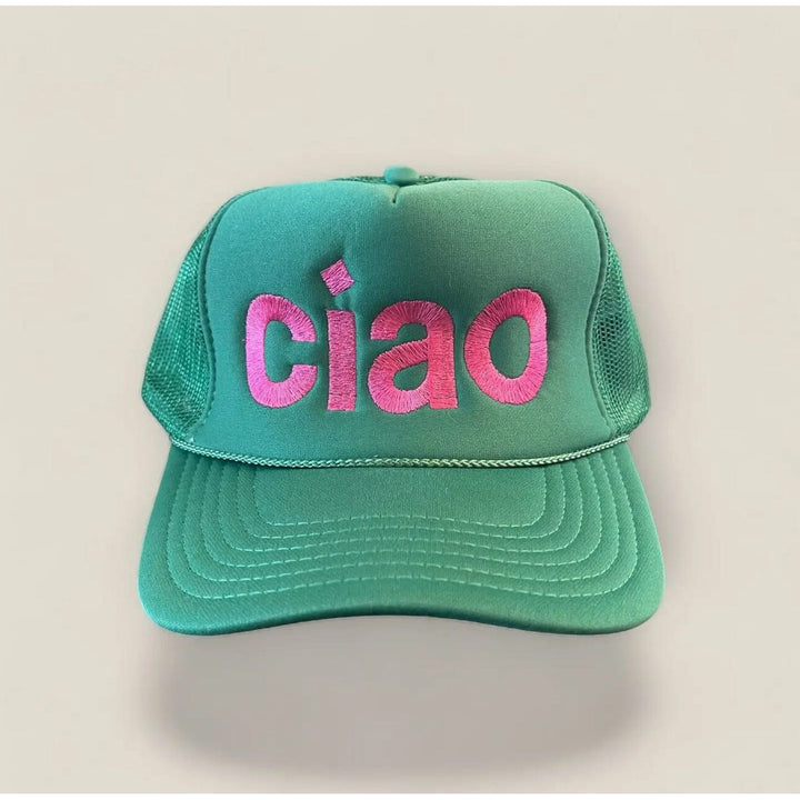 green trucker hat